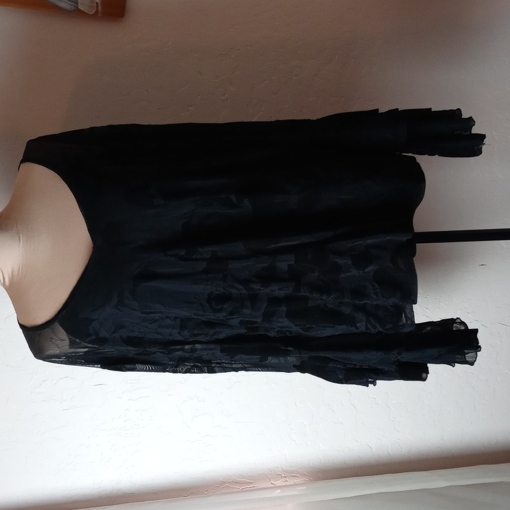 Elegant Black Women's Blouse